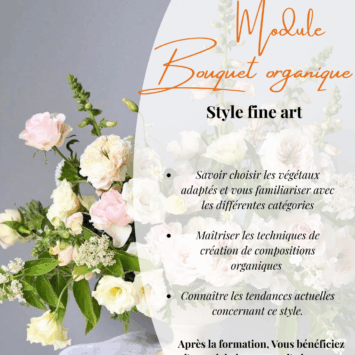 Sessions module BOUQUET ORGANIQUE (style fine art)
