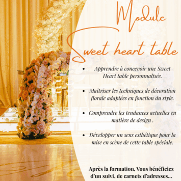 Sessions module SWEET HEART TABLE