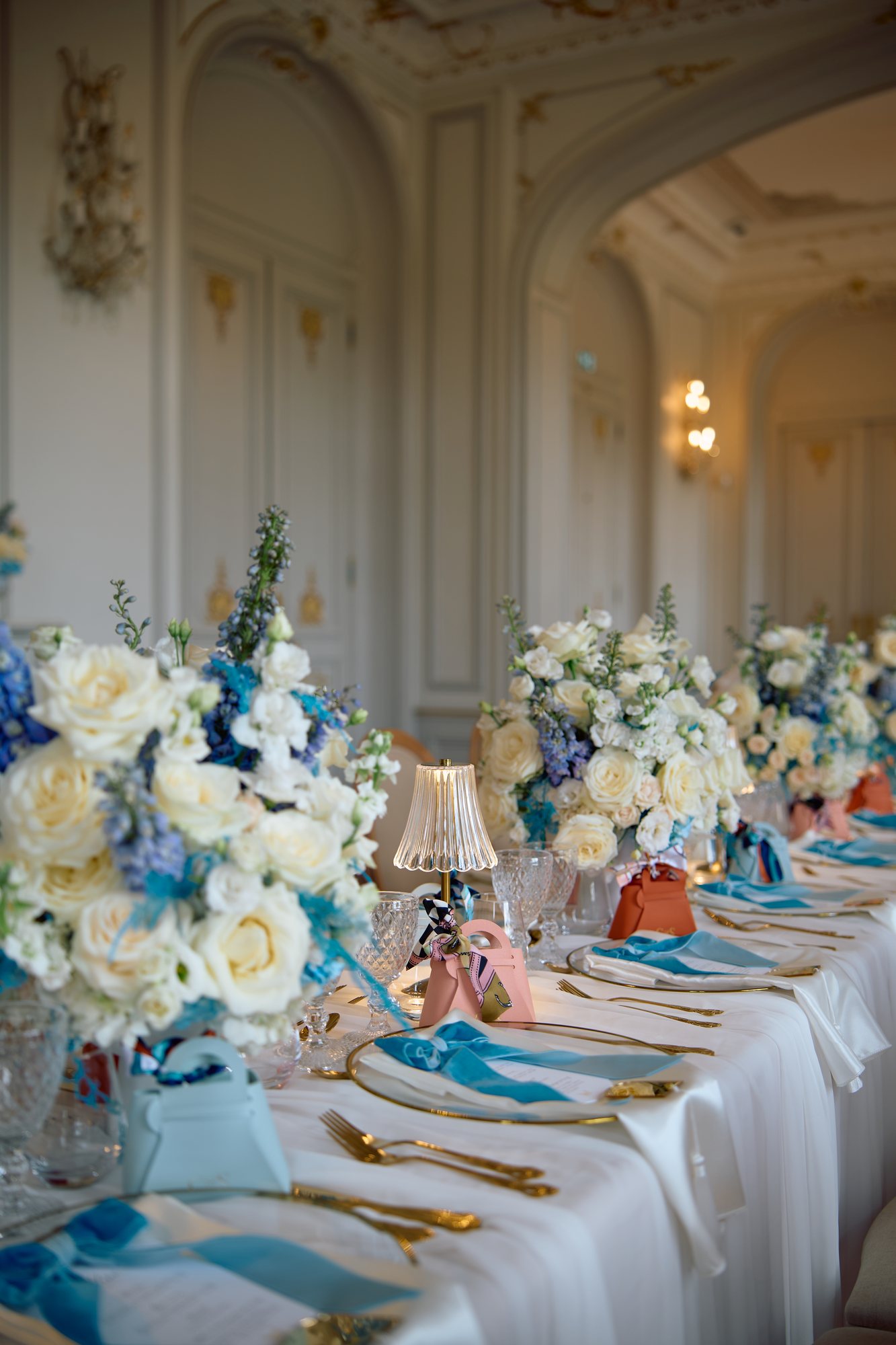 Bouquet et art floral événementiel pour mariage haut de gamme