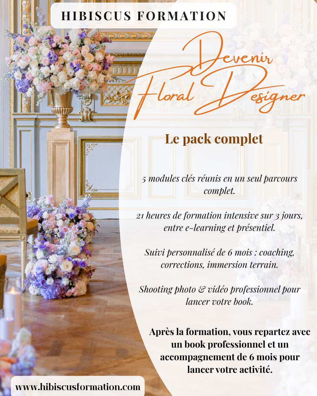 Devenir Floral Designer – le pack complet – Hibiscus Formation